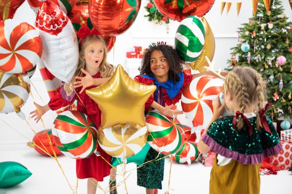 Foil balloon Star, 48cm, gold