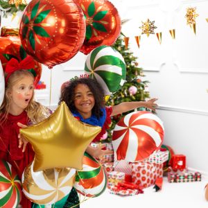 Foil balloon Star, 48cm, gold