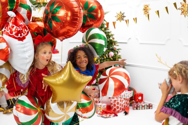 Foil balloon Star, 48cm, gold