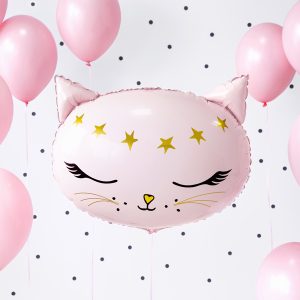 Foil Balloon Cat, 48x36cm