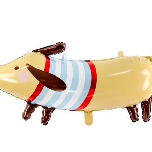 Foil balloon Dachshund, 96x58, mix