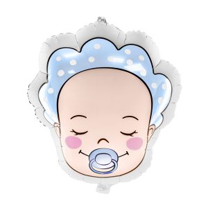 Foil balloon Baby - Boy, 40x45cm, mix