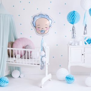 Foil balloon Baby - Boy, 40x45cm, mix