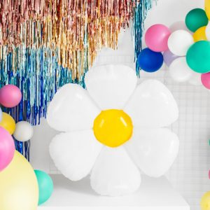 Foil balloon Daisy, 97x103 cm, mix