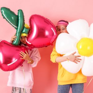 Foil balloon Daisy, 97x103 cm, mix