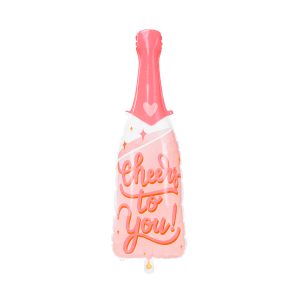 Foil balloons Botle, 38x97 cm, mix
