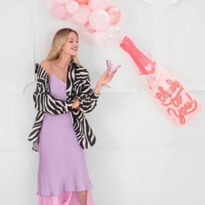 Foil balloons Botle, 38x97 cm, mix