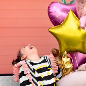 Foil balloon Star, 70cm, gold