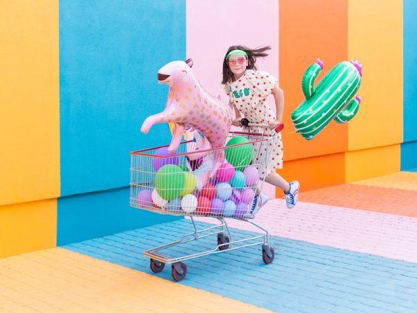 Foil balloon Cactus, 60x82cm, mix