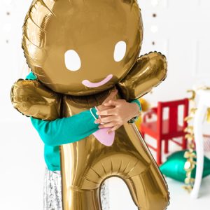 Foil Ballon Gingerbread Man, 67x97 cm, mix