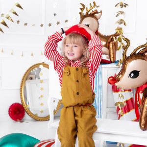 Foil balloon Reindeer, 50x62cm, mix