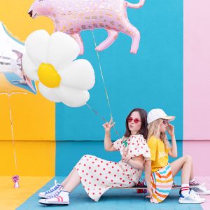 Foil Balloon Leopard, 114x80 cm, mix