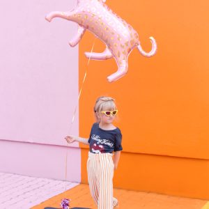 Foil Balloon Leopard, 114x80 cm, mix