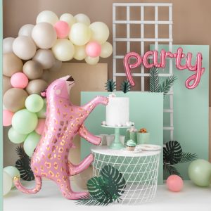 Foil Balloon Leopard, 114x80 cm, mix