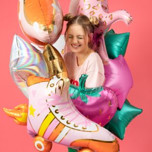 Foil Balloon Leopard, 114x80 cm, mix