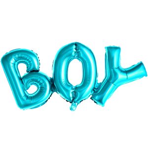 Foil Balloon Boy, 67x29cm, blue