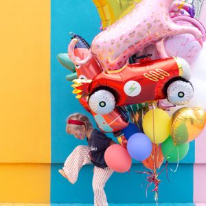 Foil Balloon Car, 111x63 cm, mix