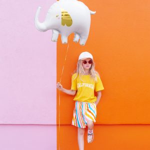 Foil Balloon Elephant, 83x58 cm, mix