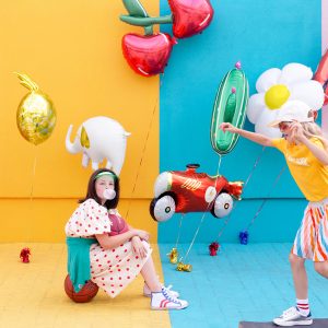 Foil Balloon Elephant, 83x58 cm, mix