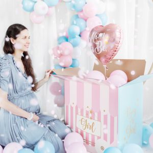 Foil balloon Mom to Be, 35cm, pink