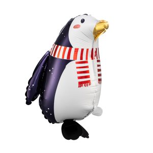 Foil balloon Penguin, 29x42cm, mix
