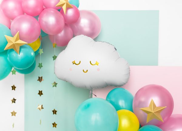 Foil Balloon Cloud, 51x35.5cm, mix