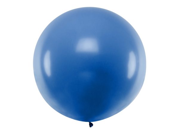 Round Balloon 1m, Pastel Blue