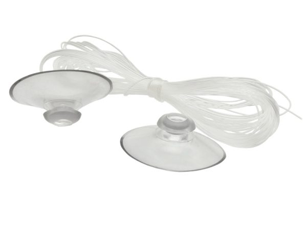 Suction cups with fishing line, 4cm (1 pkt / 6 pc.)