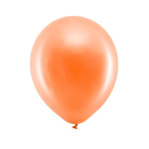 Rainbow Balloons 23cm metallic, orange (1 pkt / 100 pc.)