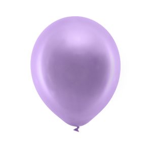 Rainbow Balloons 23cm metallic, violet (1 pkt / 100 pc.)
