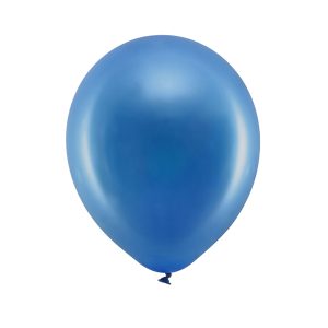 Rainbow Balloons 23cm metallic, navy blue (1 pkt / 100 pc.)