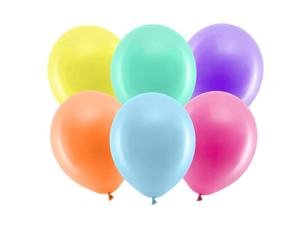 Rainbow Balloons 23cmpastel, mix (1 pkt / 10 pc.)
