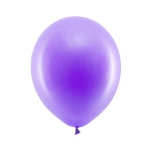 Rainbow Balloons 23cm pastel, violet (1 pkt / 100 pc.)