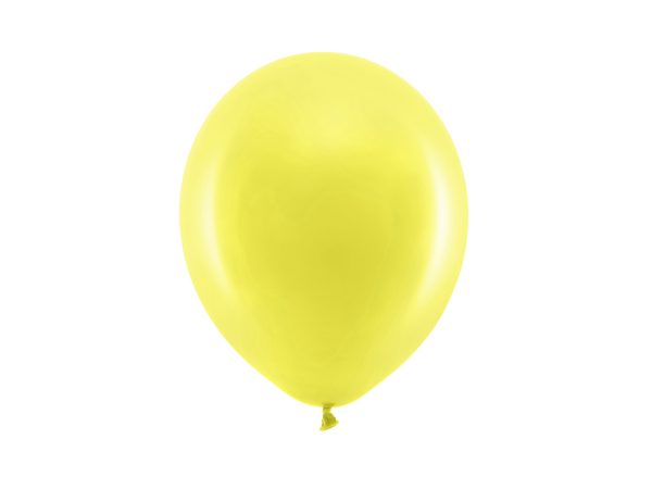 Rainbow Balloons 23cm pastel, yellow (1 pkt / 10 pc.)