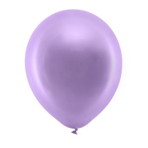 Rainbow Balloons 30cm metallic, violet (1 pkt / 10 pc.)