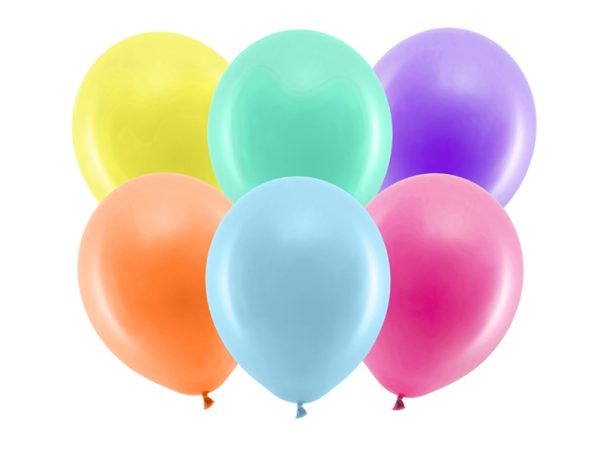 Rainbow Balloons 30cm pastel, mix (1 pkt / 100 pc.)