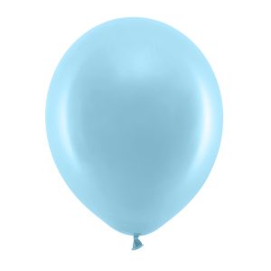 Rainbow Balloons 30cm pastel, light blue (1 pkt / 100 pc.)