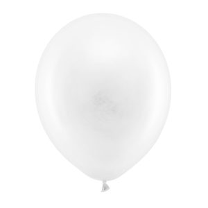 Rainbow Balloons 30cm pastel, white (1 pkt / 100 pc.)