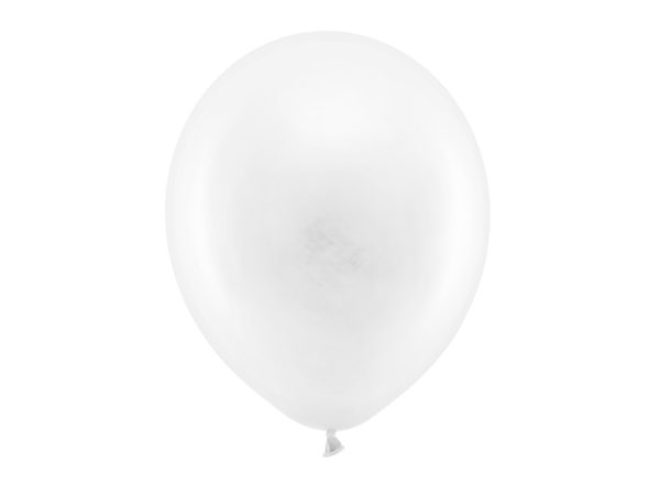 Rainbow Balloons 30cm pastel, white (1 pkt / 100 pc.)