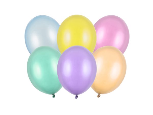 Strong Balloons 23cm, Pearly Mix (1 pkt / 100 pc.)