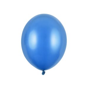 Strong Balloons 23cm, Metallic Cornflower Blue (1 pkt / 100 pc.)