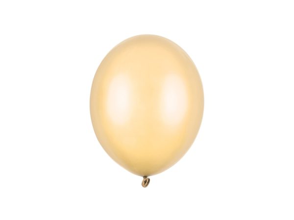 Strong Balloons 23cm, Metallic Bright Orange (1 pkt / 100 pc.)