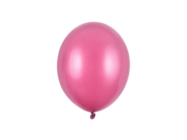 Strong Balloons 23cm, Metallic Hot Pink (1 pkt / 100 pc.)