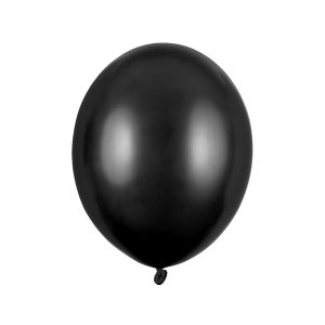 Strong Balloons 27cm, Metallic Black (1 pkt / 100 pc.)Strong Balloons 27cm, Metallic Black (1 pkt / 100 pc.)