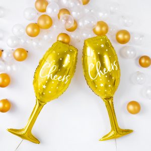 Strong Balloons 27cm, Metallic Gold (1 pkt / 100 pc.)