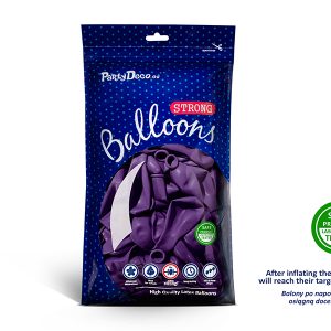 Strong Balloons 27cm, Metallic Purple (1 pkt / 100 pc.)