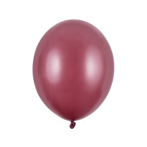 Strong Balloons 27cm, Metallic Maroon (1 pkt / 100 pc.)Strong Balloons 27cm, Metallic Maroon (1 pkt / 100 pc.)