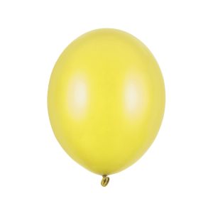 Strong Balloons 27cm, Metallic Lemon Zest (1 pkt / 100 pc.)Strong Balloons 27cm, Metallic Lemon Zest (1 pkt / 100 pc.)