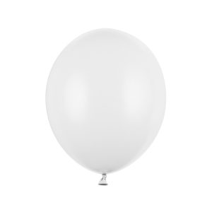 Strong Balloons 27cm, Pastel Pure White (1 pkt / 100 pc.)Strong Balloons 27cm, Pastel Pure White (1 pkt / 100 pc.)