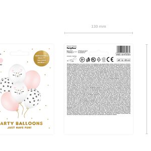 Balloons 30cm, Cat, mix (1 pkt / 6 pc.)